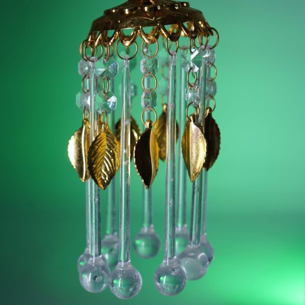 Vintage Crystal Hanging Light